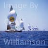GW14300-50 = CAM in IMS 500 category rounding buoy during the 22nd Copa Del Rey (Kings Cup Regatta 2003 ) in the Bay of Palma de Mallorca, Baleares, Spain.
