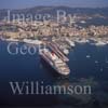 GW17785-50 = Cunard Cruise liner Queen Mary 2 (QM2) entering the Port of Palma de Mallorca, Balearic Islands, Spain.