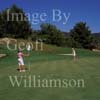 GW17975-50 = Scene at Golf de Andratx - putting at hole No. 6, Camp de Mar, SW Mallorca, Balearic Islands, Spain. 