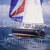 GW19160-50 = Scene ( Shirley May = Contest 48CS ) during the 2004 inaugural Mediterranean Contest Sailing Regatta - hosted by Fine Yachts and Real Club Nautico Palma and held in the Bay of Palma de Mallorca, Balearic Islands, Spain.