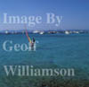 GW09280-32 = Windsurfing off Formentera beach (North of La Savina), near Ibiza, Balearic Islands, Spain. 25 August 2001. 