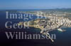 GW11275-50 = Aerial view over Ibiza Port and Ibiza Town, Ibiza, Balearic Islands, Spain. 28th September 1996. 