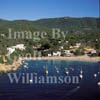 GW11330-50 = Aerial view over Cala Vedella, W coast of Ibiza, Balearic Islands, Spain. 28th September 1996. 