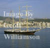 GW02000-16 = Cutty Sark Tall Ship Kaliakra (Bulgaria) leaving Palma de Mallorca, Baleares, Spain.