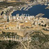 GW02580-32 = Aerial view over Ibiza town and Port, Ibiza, Baleares, Spain. 1996. 