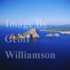 GW02610-32 = Famous Es Vedra island (location for "South Pacific Bali Hai" photography) south of Ibiza, Baleares, Spain. 1996.