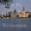 GW20895-50 = Old Town with Charles Bridge on LHS and River Vltava, Prague, Czech Repulic.