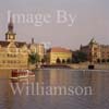 GW20910-50 = Tourist boat on the River Vltava - looking towards The Old Town, Prague, Czech Repulic.