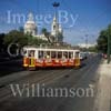 GW21005-50 = Street scene + traditional tram in front of Estrela Basilica, Lisbon, Portugal.