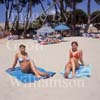 GW22390-50 = Scene on Tora beach with 2 young ladies, Paguera, Calvia, SW Mallorca, Balearic Islands, Spain.