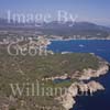 GW24605-50 = Aerial view over Cala Monjo towards Peguera ( formerly Paguera ) image from Camp de Mar, Andratx, SW Mallorca, Balearic Islands, Spain.