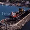 GW26850-60 = Aerial image of the comercial port of Alcudia North East Mallorca, Balearic Islands, Spain.