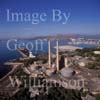 GW26855-60 = Aerial image of the comercial port of Alcudia North East Mallorca, Balearic Islands, Spain.