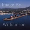 GW26885-60 = Aerial image of the comercial port of Alcudia North East Mallorca, Balearic Islands, Spain.