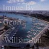 GW26955-60 = Aerial image Port and City of Mahon / Mao, Menorca. September 2006.