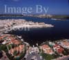 GW27140-60 = Aerial image Port and City of Mahon / Mao, Menorca. September 2006.