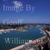 GW27155-60 = Aerial image Port and City of Mahon / Mao, Menorca. September 2006.