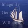 GW27030-60 = "Sir Robert Baden Powell" sailing schooner off the North East Coast of Menorca, Balearic Islands, Spain. September 2006.