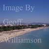 GW27265-60 = Aerial view over Puerto Alcudia, North East Mallorca, Balearic Islands, Spain.