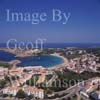 GW27725-60 = Aerial images of Arenal de Castell, North Easdt Coast of Menorca, Balearic Islands, Spain. September 2006.
