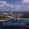 GW27915-60 = Aerial view - Cala Galdana bay and resort - South West Menorca, Balearic Islands, Spain. 20th September 2006. 