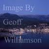 GW29870-60 = View at dusk from Cabo Gros over Puerto Soller, North Mallorca, Balearic Islands, Spain. 15th July 2007.