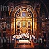 GW04870 = Morniing Recital in Basilica within the Monastery of Lluc, Mallorca, Baleares, Spain. 1998. 