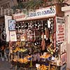 GW05300 = Sobrasadas (local sausages) in Colmado Santo Domingo (shop) in Calle Santo Domingo, Palma de Mallorca, Baleares, Spain. 1999.